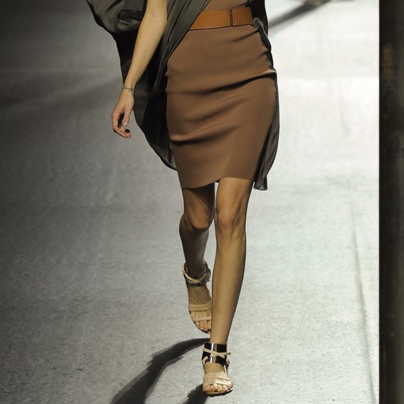 Lanvin flat sandals with silver cuffs from runway - Picture 8 of 11